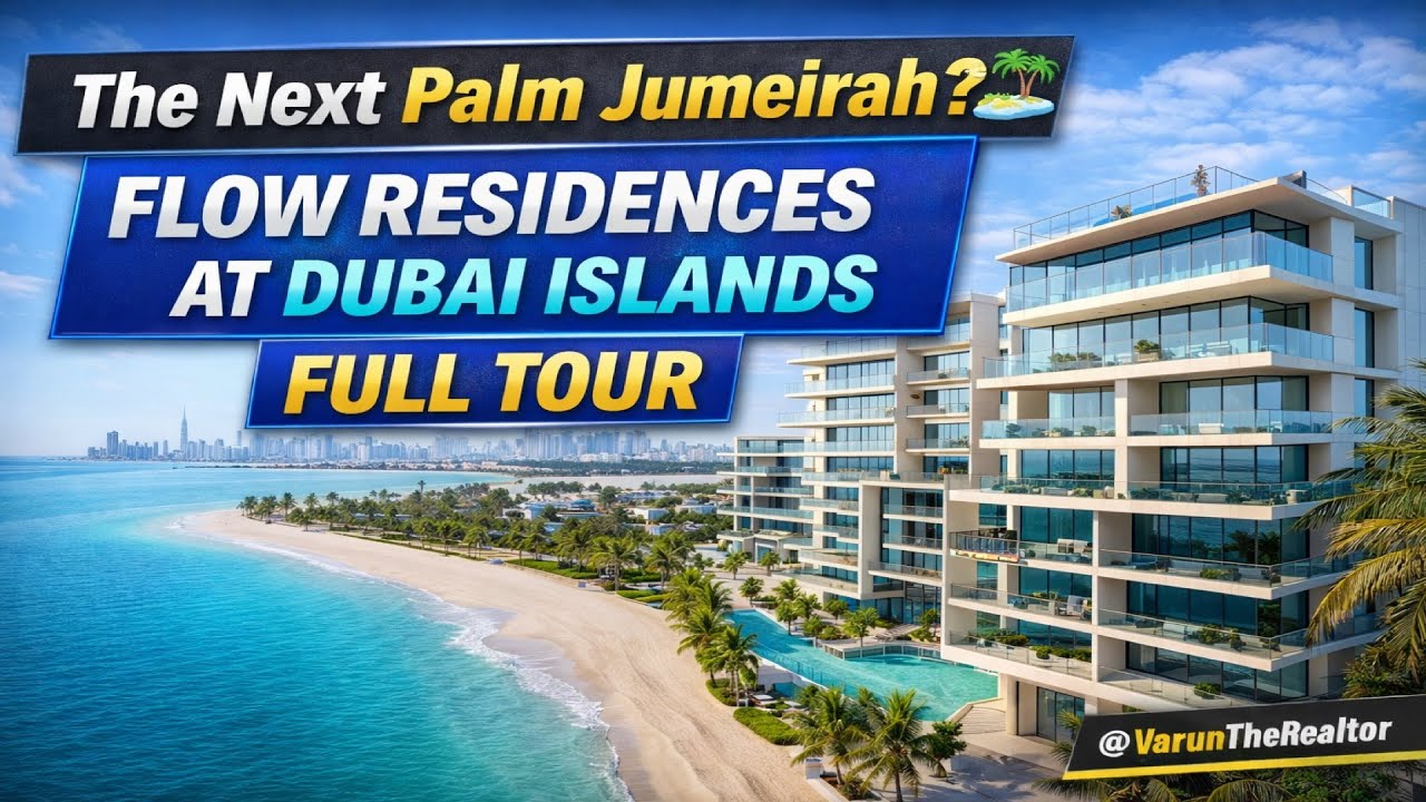 The Next Palm Jumeirah? 🏝️ Flow Residences at Dubai Islands | Full Tour