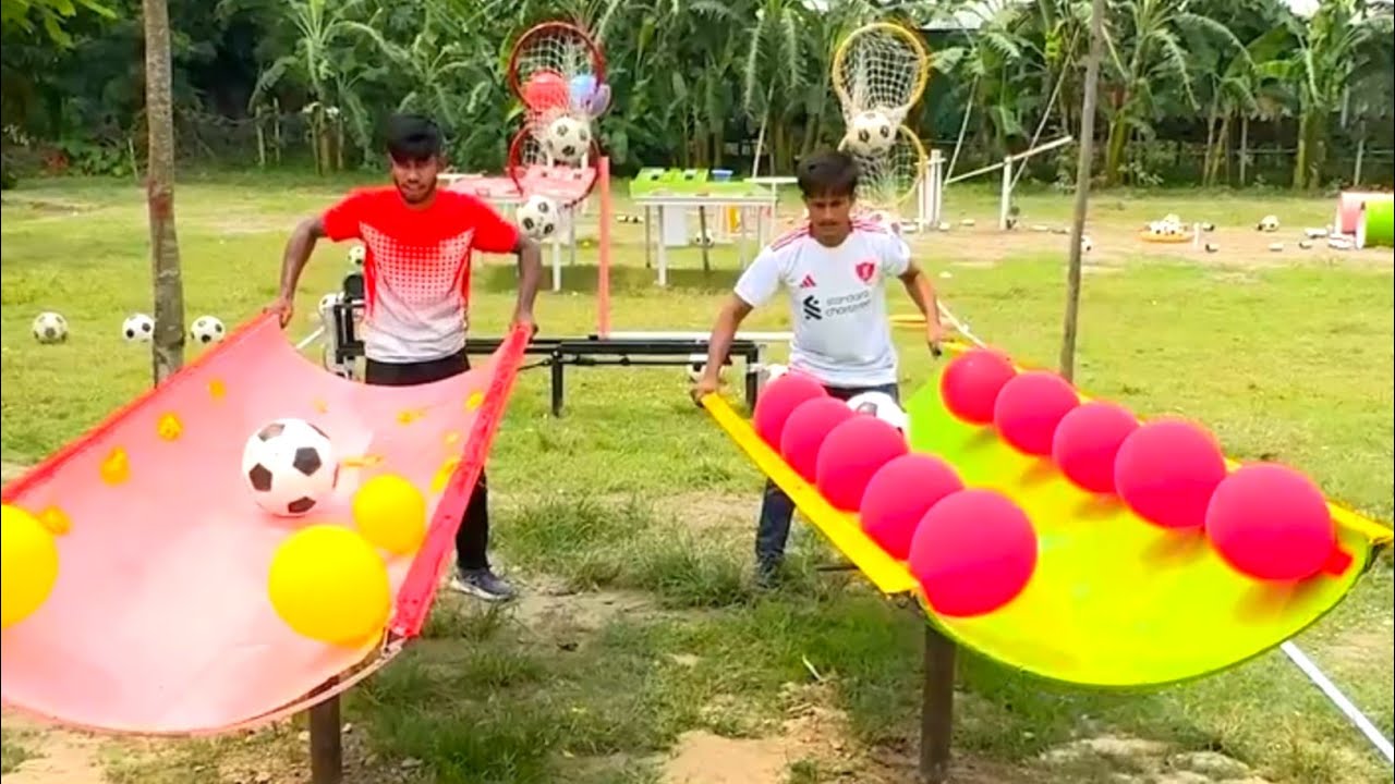 Two boys have a wonderful fight for the new entertainment game