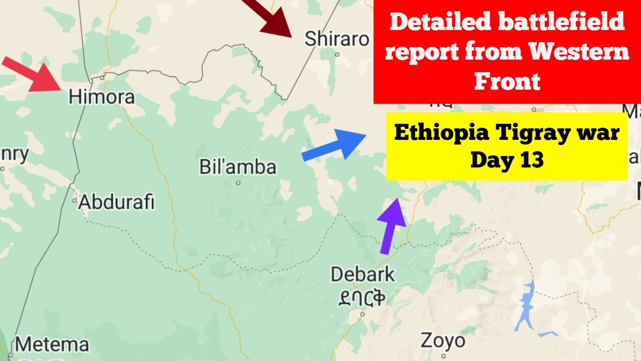 Ethiopia Tigray war: Detailed report from Western Front