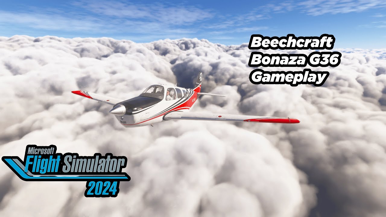 Beechcraft Bonanza G36 Ferry Flight journey to Santa Ynez - Microsoft Flight Simulator 2024