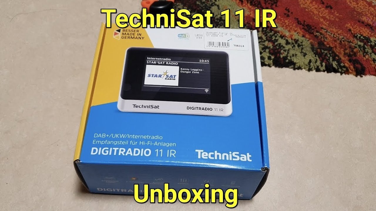 TechniSat 11 IR Unboxing 2025_4K
