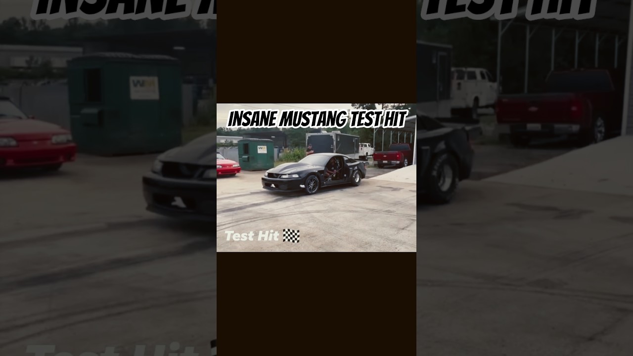 Turbo New Edge Mustang Insane Test Hit 🔥💨🏁