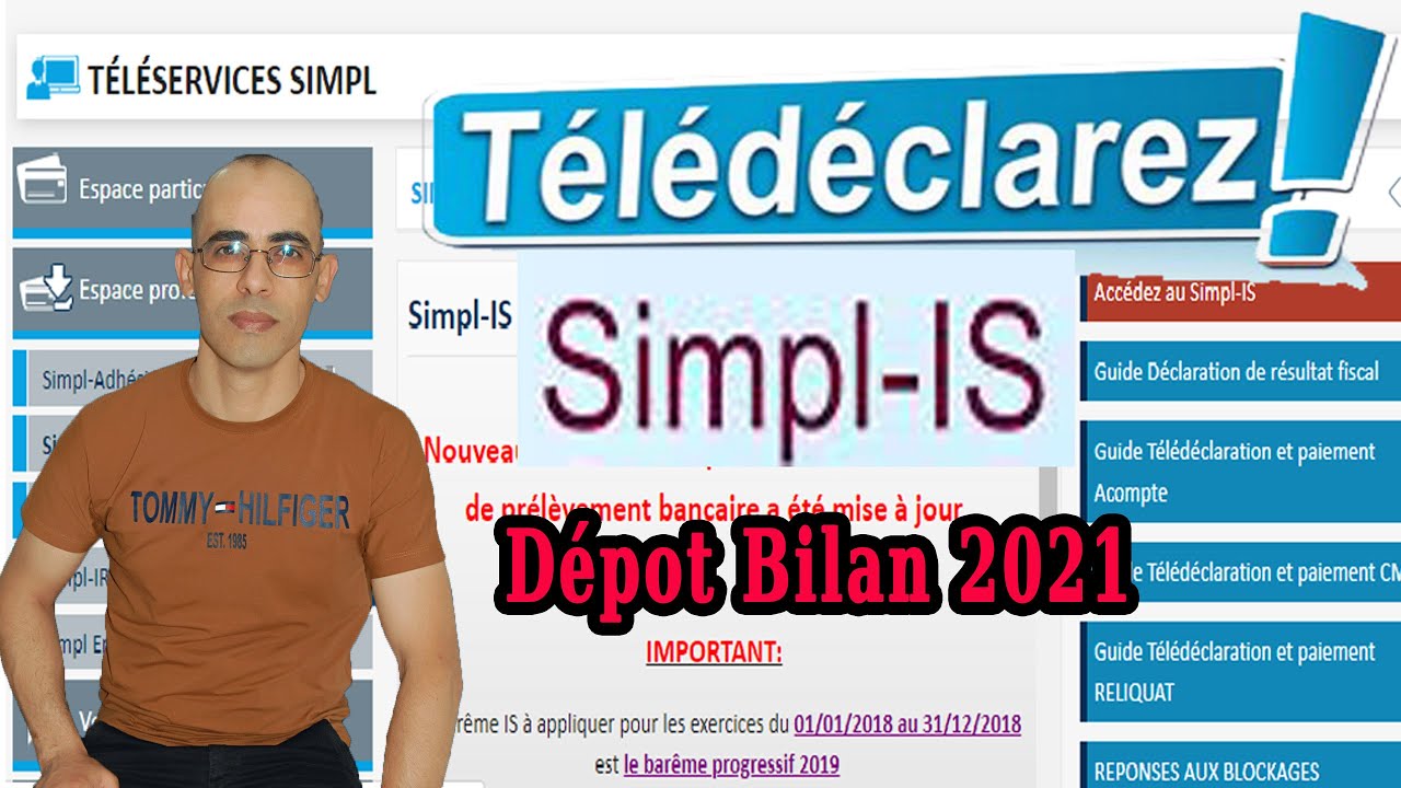 Teledeclaration liasse fiscale Bilan 2021