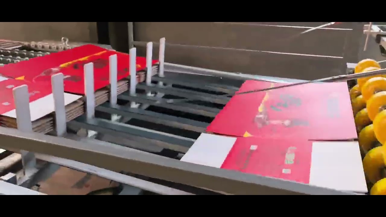 HL-1650AB-S two pieces #foldergluer #stitching #machine for #firework #printed #carton #package #box