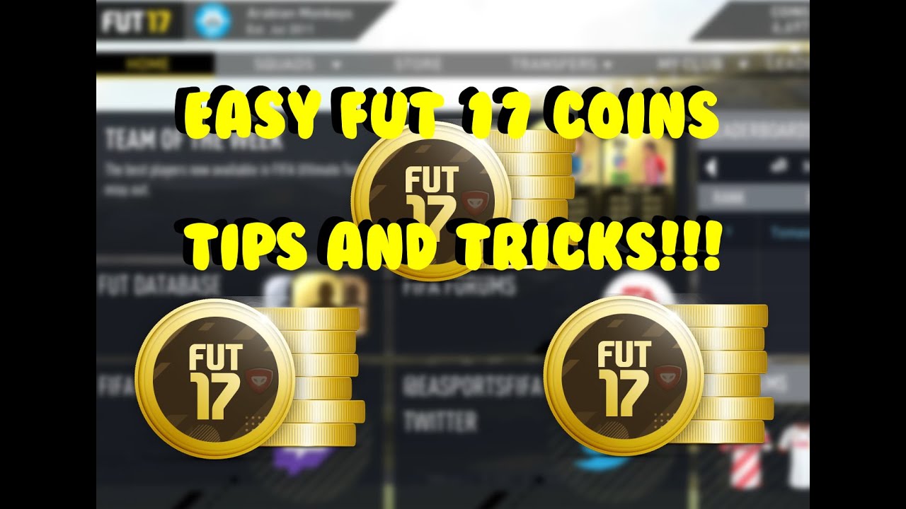 EASY COINS!!! - FIFA 17 WEB APP TRADING METHODS!!!