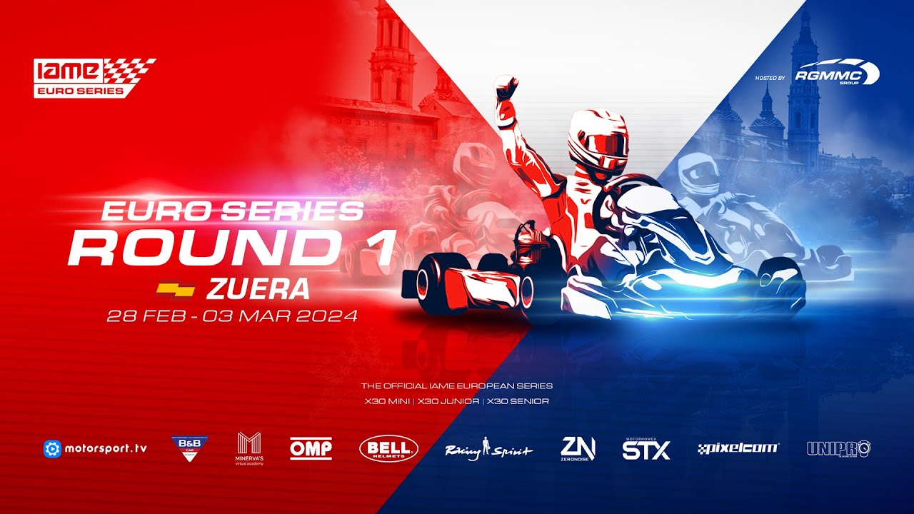 IAME Euro Series 2024 - Zuera / Spain (Sunday live stream)
