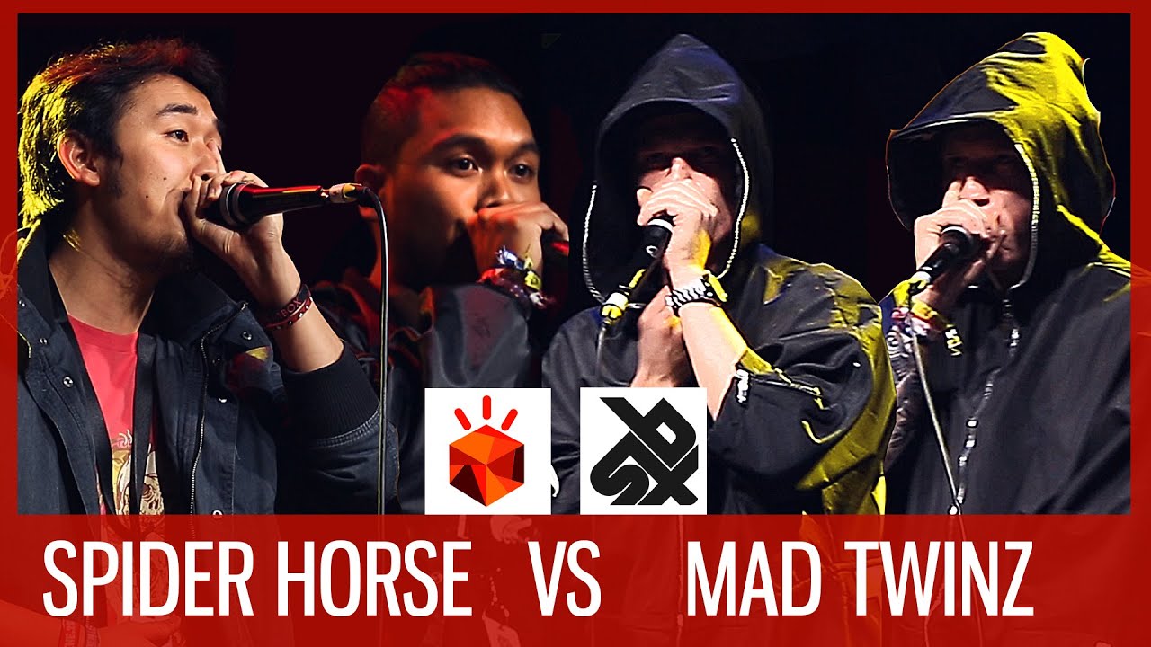 SPIDER HORSE vs MAD TWINZ | Grand Beatbox TAG TEAM Battle 2016 | SMALL FINAL