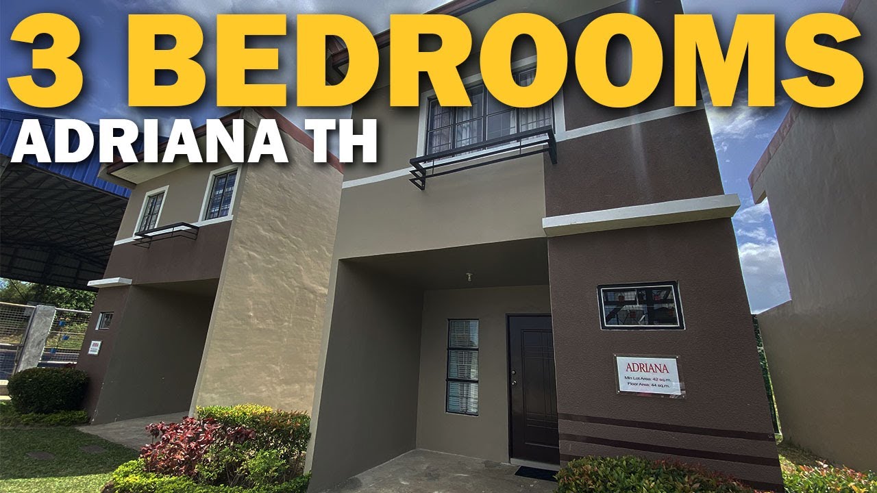 😃 ADRIANA MODEL LUMINA HOMES SANTO TOMAS BATANGAS (2020 HOUSE TOUR)