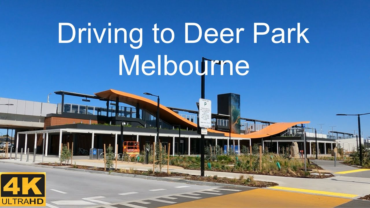 Driving City to Deer Park | Melbourne Australia | 4K UHD