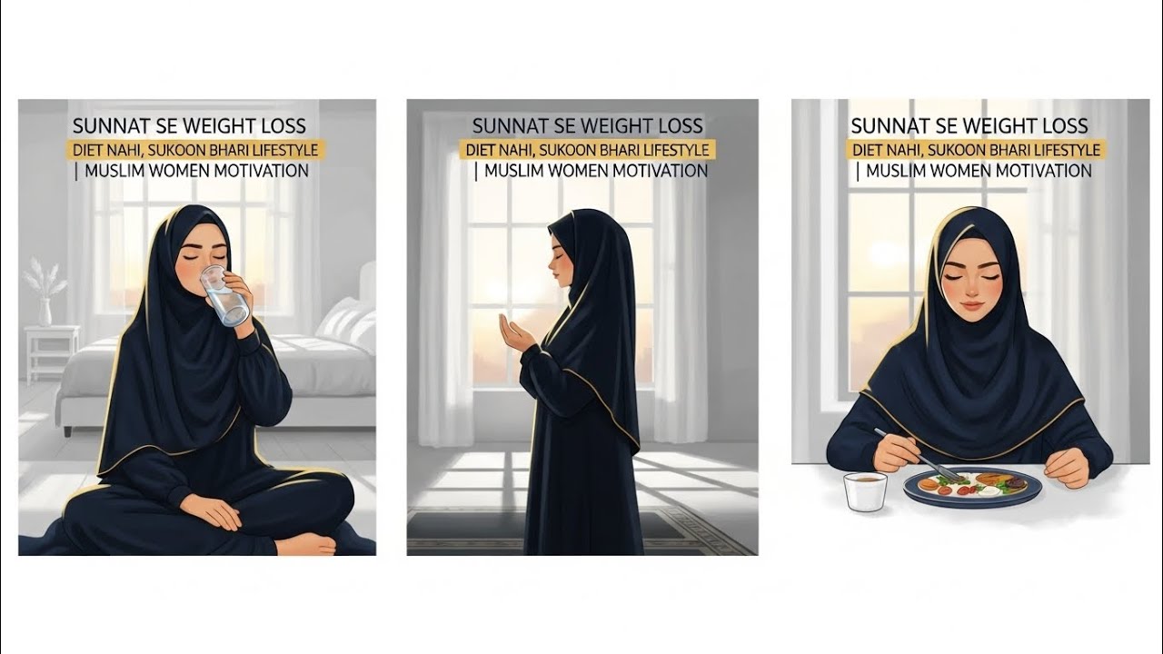 Wajan Kam Krne Ka Sunnat Tareeqa! ❌Dieting, 💯Aasan Nuskha. (Mushkil Auraton K Liye) #heenastoryworld
