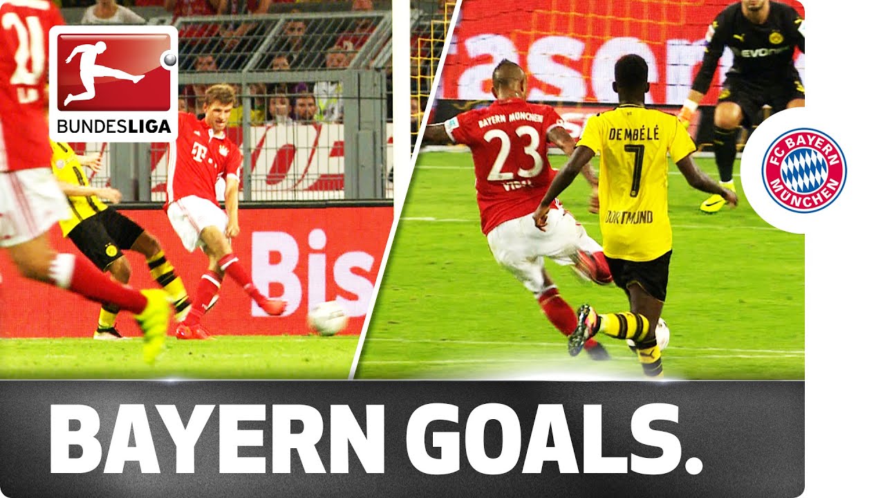 Dortmund vs. Bayern - Vidal Breaks the Deadlock, Hummels Assists