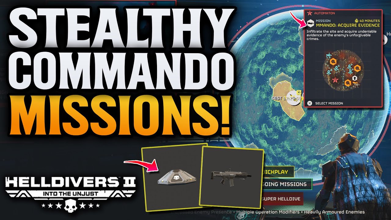 🔴Helldivers 2 New Game Mode! Fully Unlocked Stealth Warbond!