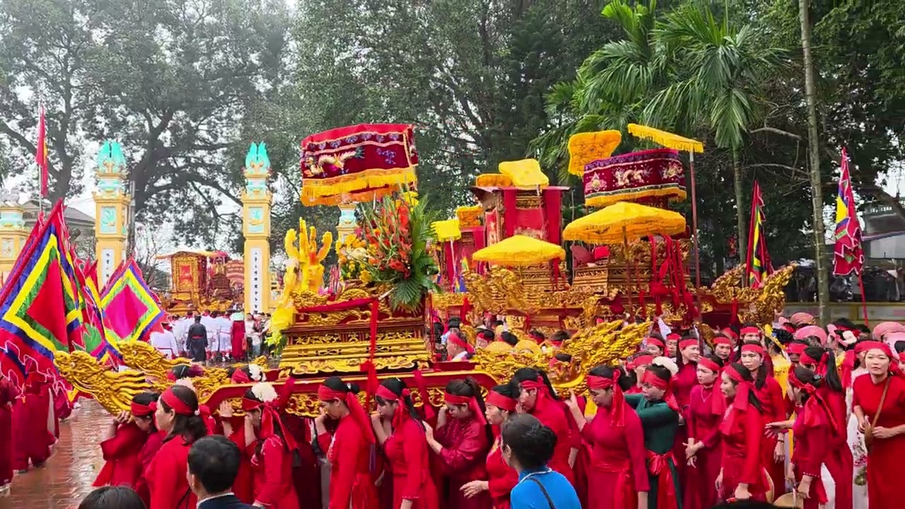 Lễ bế mạc hội làng xã Phù Lưu Tế, Mỹ Đức, Hà Nội
