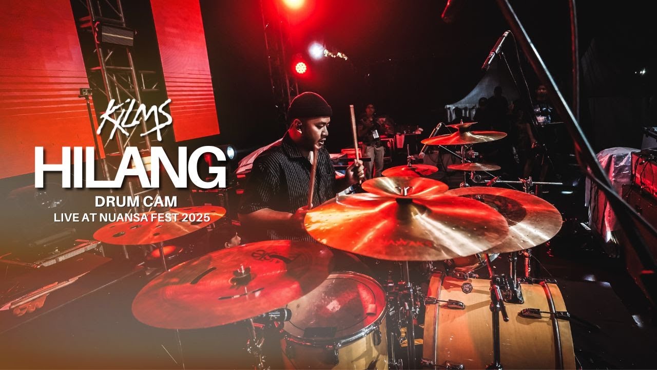 KILMS  - Hilang (NOKI Drum Cam) | Live at Nuansa Fest 2025 Bekasi