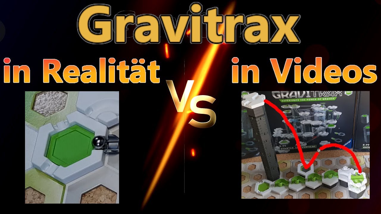 Gravitrax in Videos vs in Realität mit Tricks und Fails