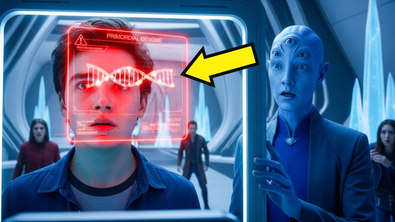 Alien Academy Entry Scan Froze on the Human&mdash;