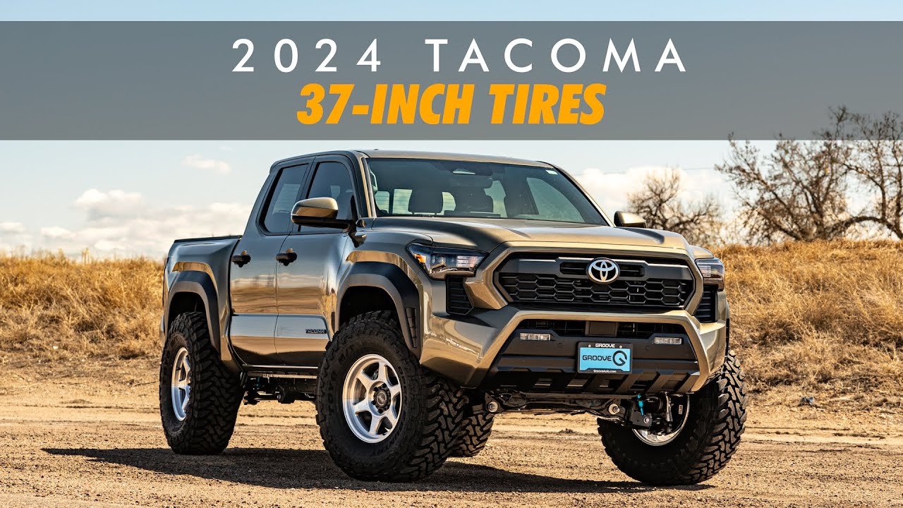 37-inch Tires on Our NEW 2024 Tacoma with King Shocks!