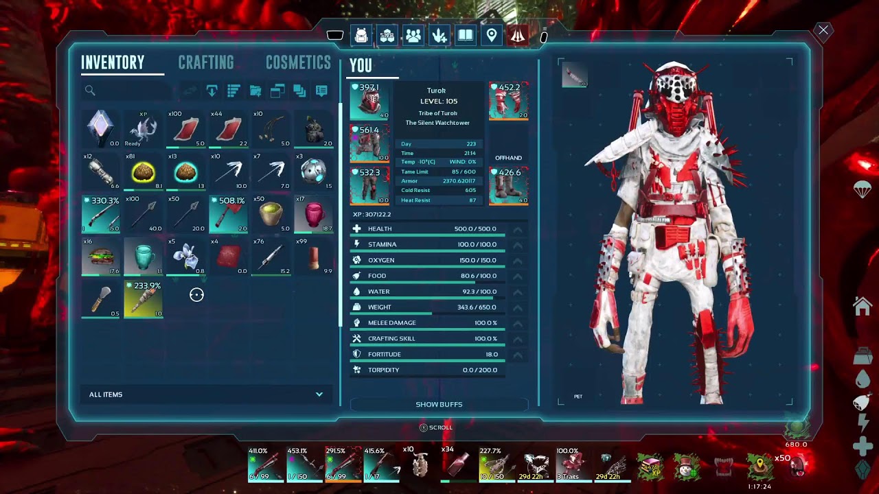 ARK SURVIVAL ASCENDED  single player exploring lost colony. Day 32