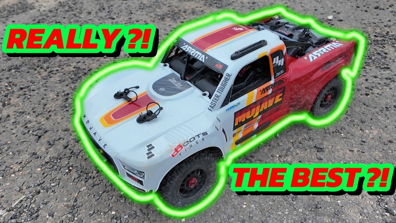 EPIC ARRMA MOJAVE 4S BASH ! ! ! !