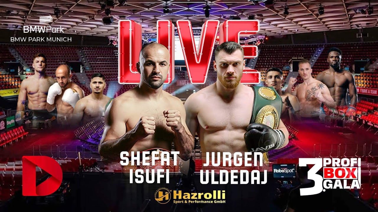 🔴LIVE: JURGEN ULDEDAJ DHE SHEFAT ISUFI KËRKOJNË TITUJT EVROPIANË NË WBA 🥊