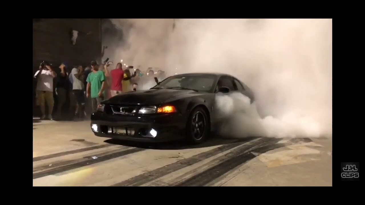 Twin turbo terminator cobra burnout 🐍😎💪