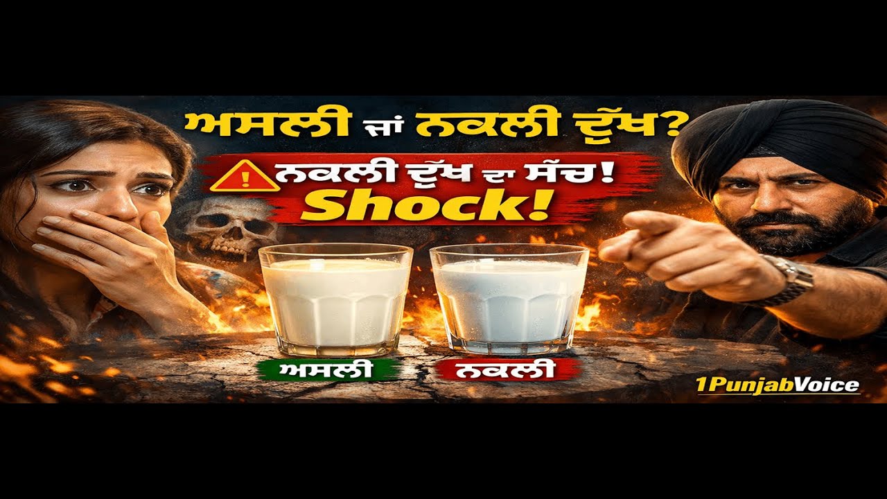 ਤੁਸੀਂ ਜੋ ਦੁੱਧ ਪੀ ਰਹੇ ਹੋ… ਕਿਤੇ ਨਕਲੀ ਤਾਂ ਨਹੀਂ?How to Identify Fake Milk | Real vs Fake Milk Tests |...