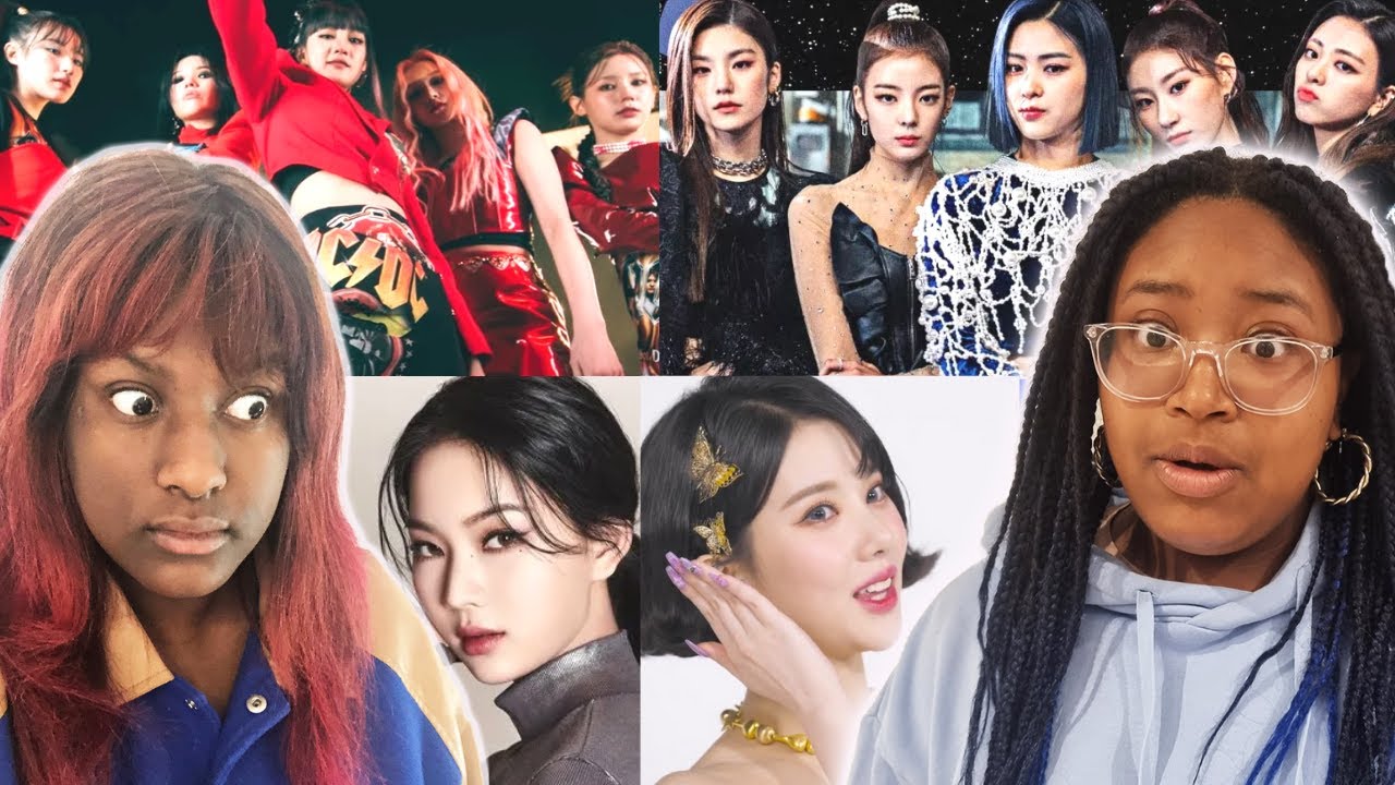 NON KPOP FANS DISCOVERS KPOP GIRLS - 'ITZY' '(G)I-DLE' 'STAYC' 'VIVIZ' Part 1 | THIRST & THEORIES