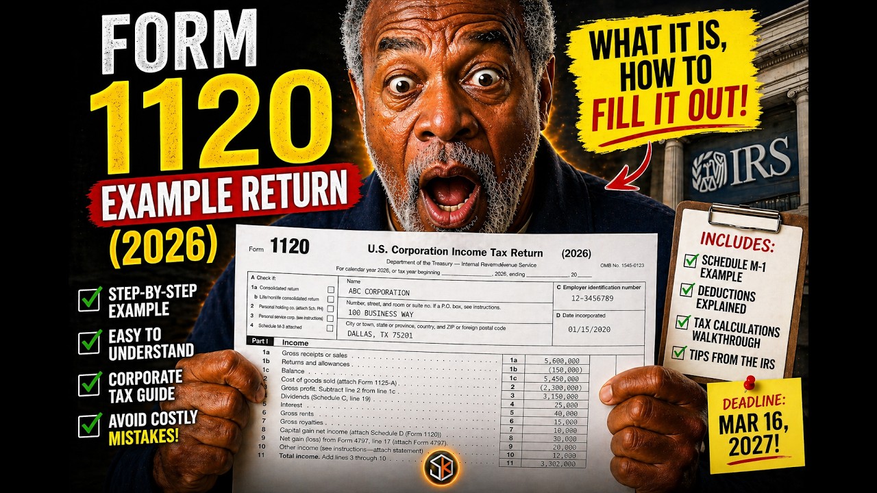 Form 1120 Example Return 2026: How I Finally Understood It And What YOU Must Know To Stay Compliant
