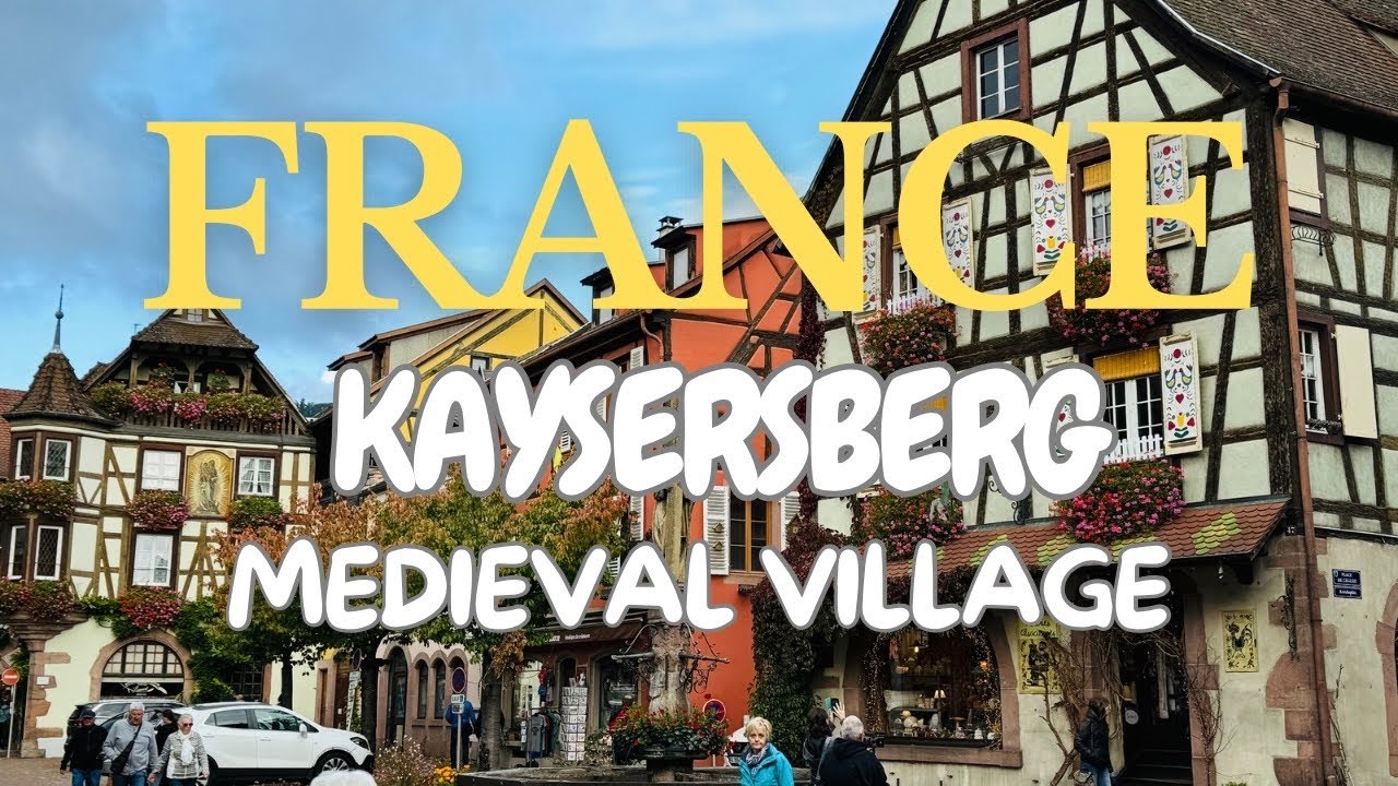 Kaysersberg Walking Tour 🇫🇷 |  Discover France's Most Charming Medieval Village