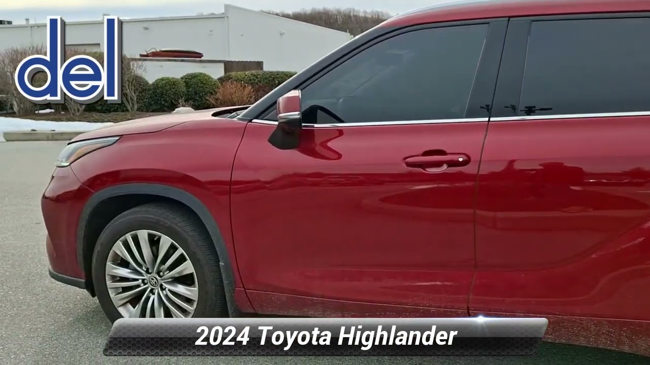 Used 2024 Toyota Highlander Platinum, Thorndale, PA 252433a