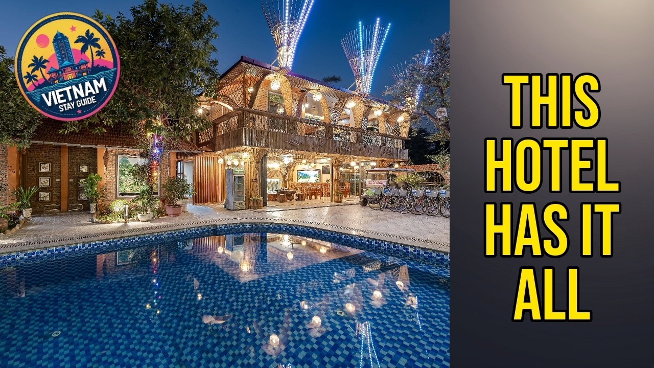 Tam Coc Friends Bungalow Ninh Binh - This Hotel Has It All | Ninh Bình, Vietnam🏨