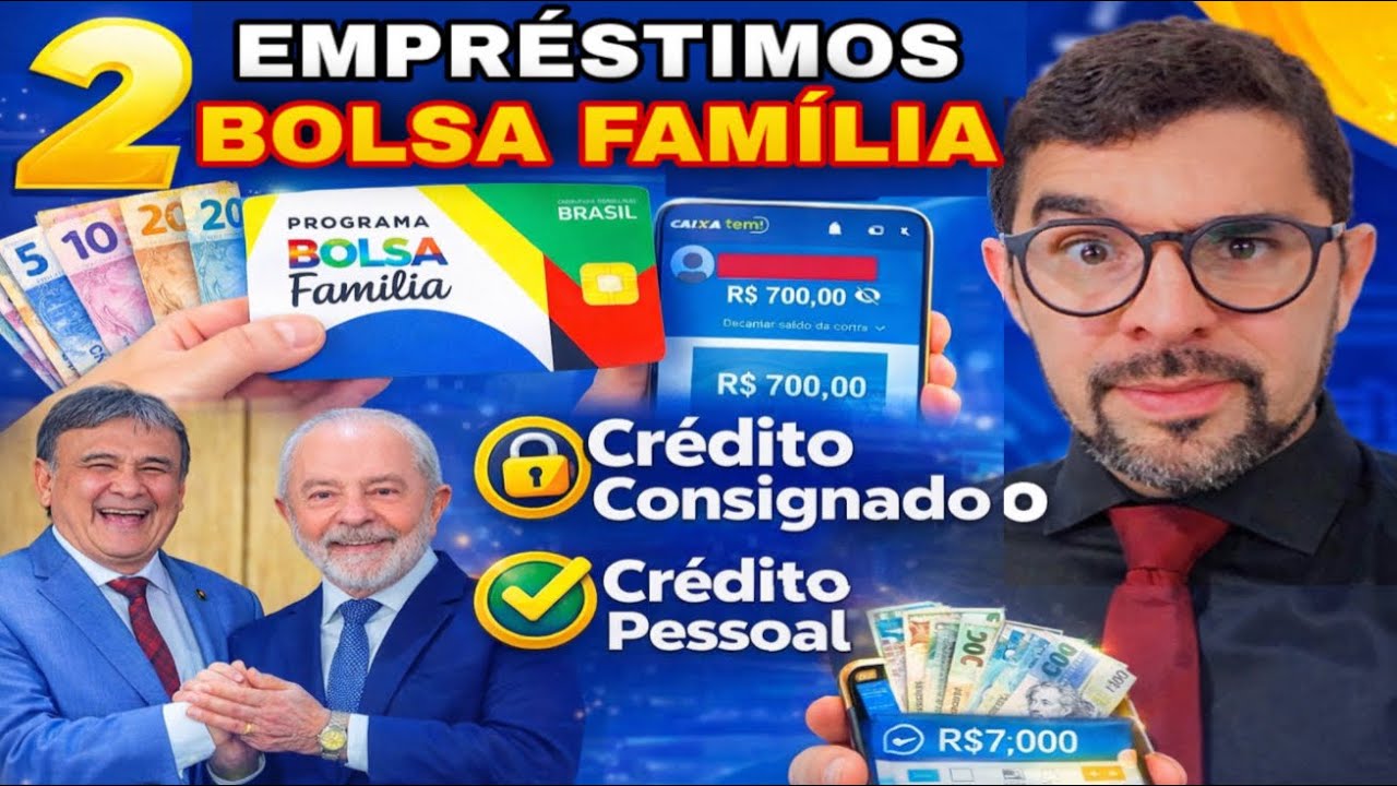 2 EMPR&Eacute;STIMOS DO BOLSA FAM&Iacute;LIA: 🚫CR&Eacute;DITO CONSIGNADO VAI VOLTAR? ✅ EMPR&Eacute;STIMO PESSOAL VOC&Ecirc; PODE FAZER