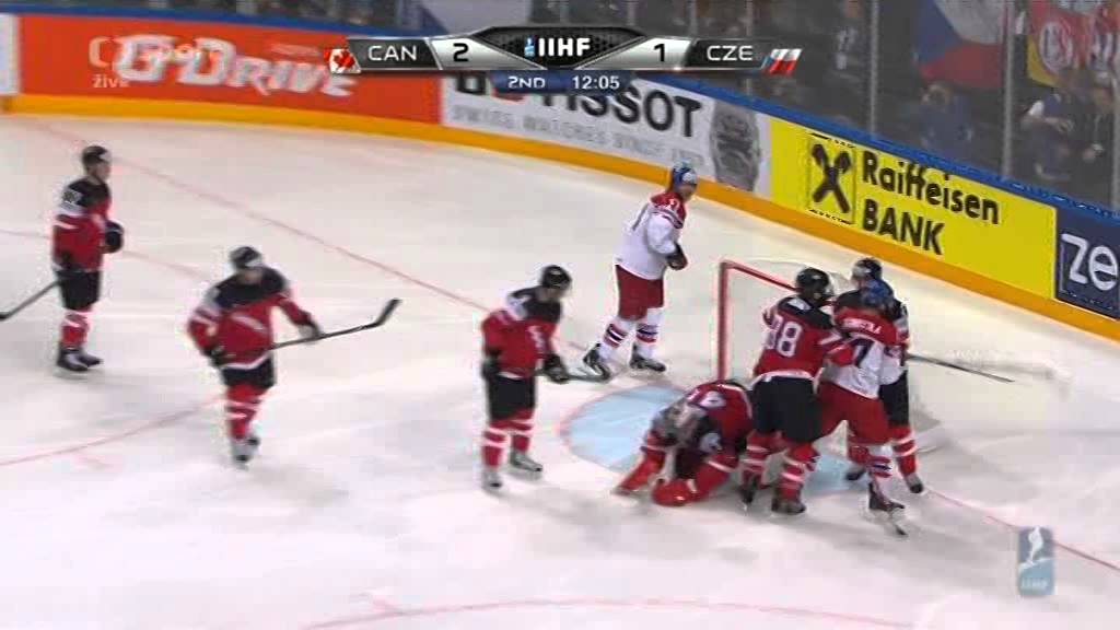 MS v hokeji 2015 Česko - Kanada 3:6