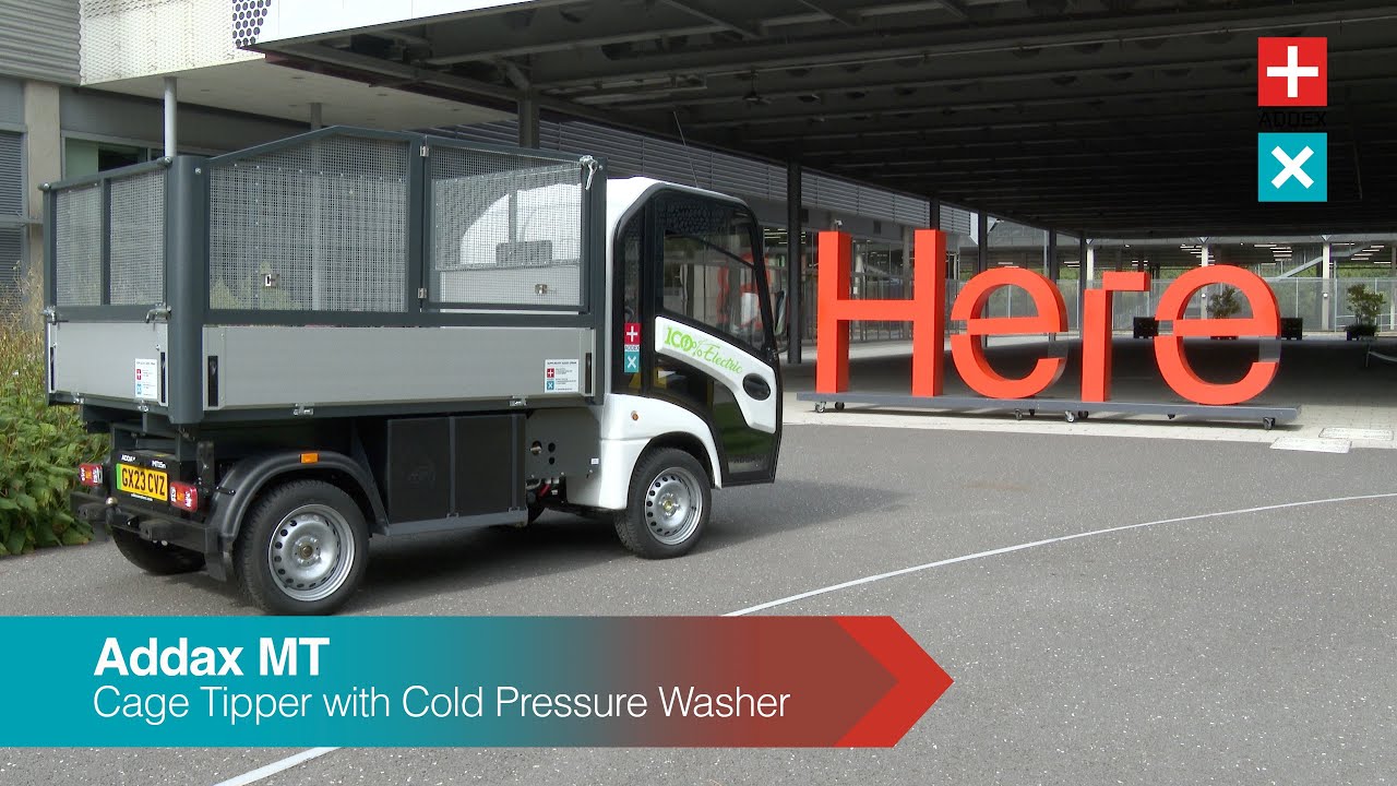 Addax Cage Tipper - with Cold Pressure Washer