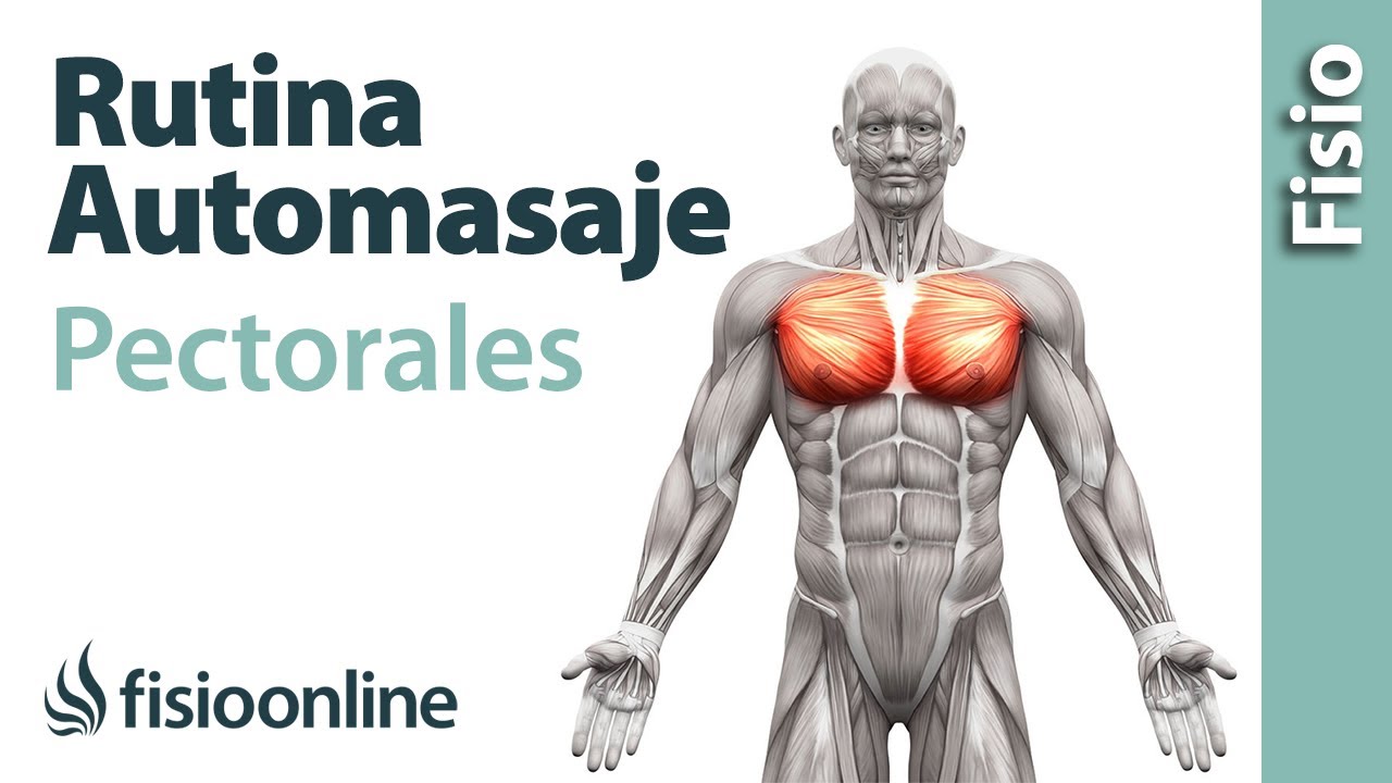 Automasaje para los músculos pectorales mayor y menor