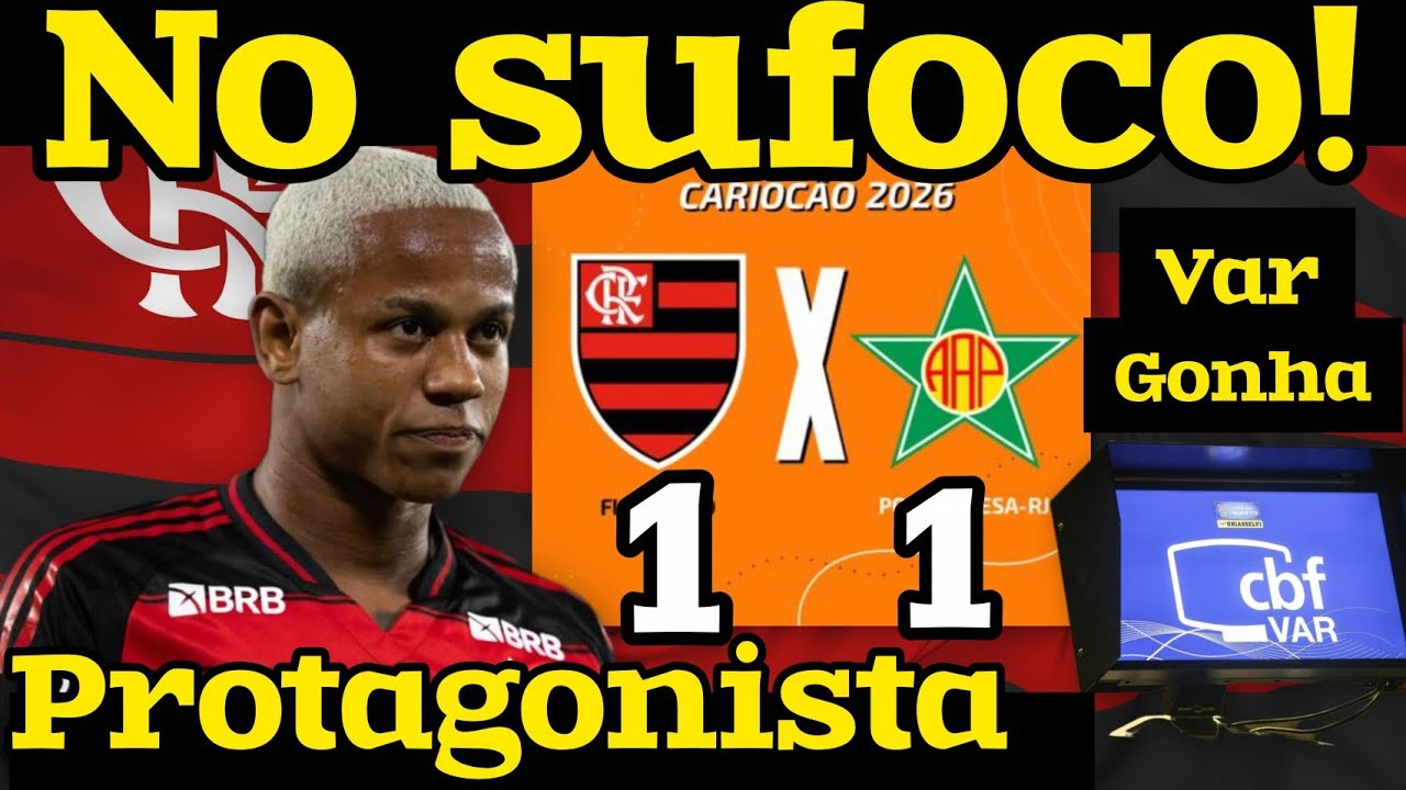 🚨🔴⚫ FLAMENGO ARRANCA EMPATE com time de garotos, var foi protagonista #flamengo #mengão 