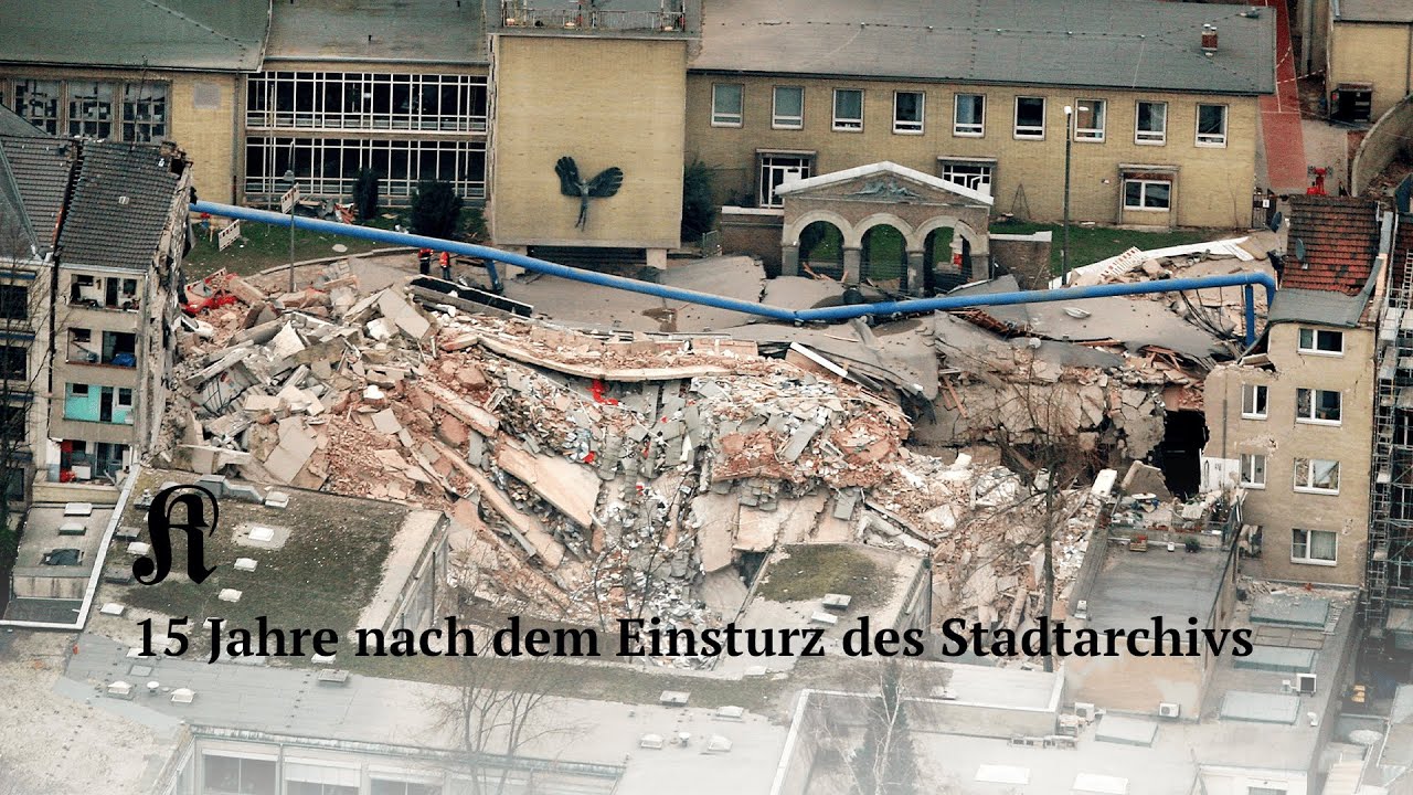 15 Jahre nach dem Einsturz des Stadtarchivs