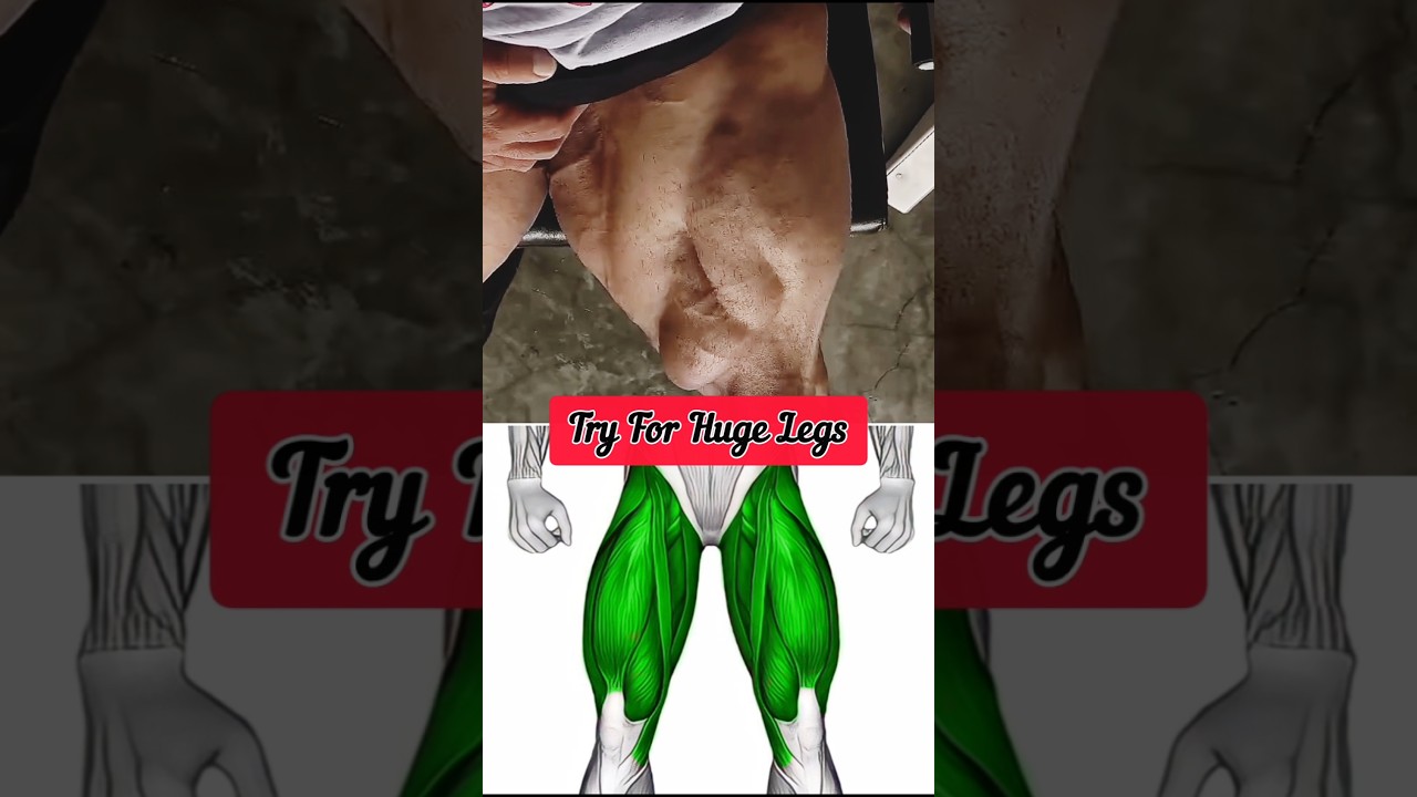 Legs of Steel: 5 Killer Exercises for Insane Power🔥 