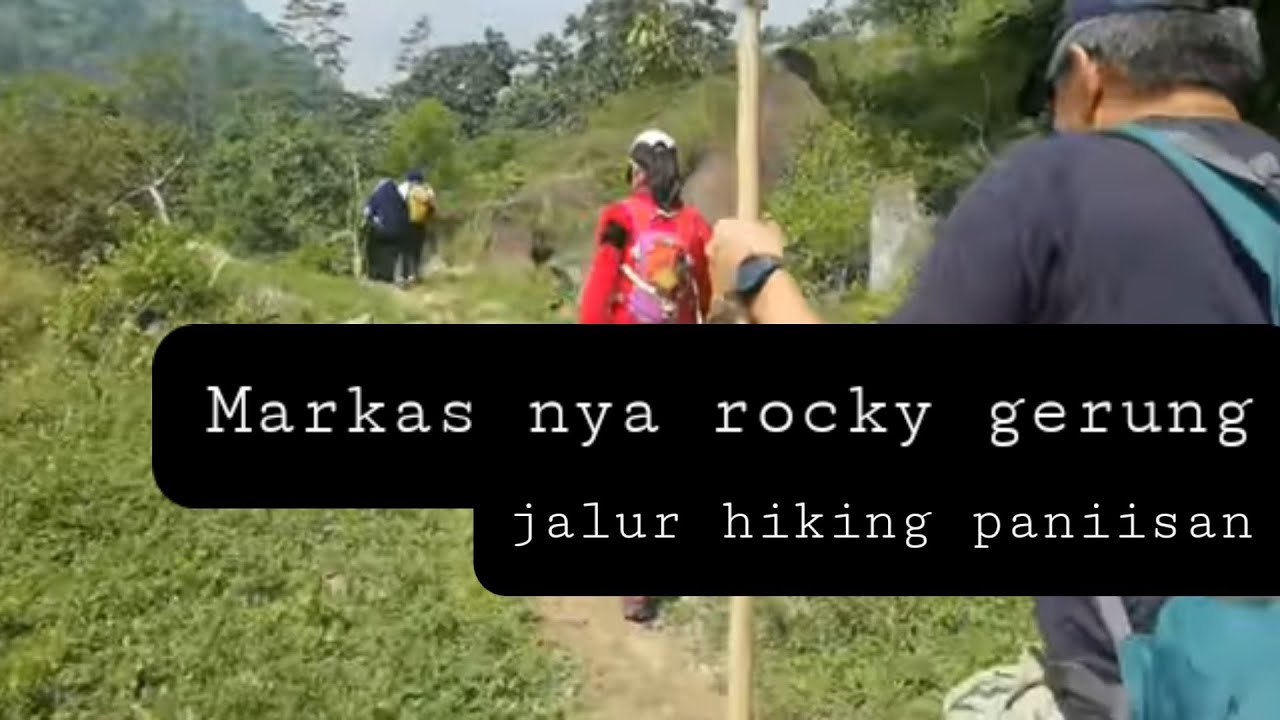 Markas nya rocky gerung jalur hiking paniisan & kiara payung bukit sentul @Rocky Gerung Official