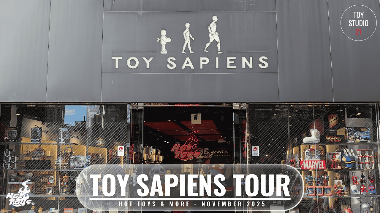 HOT TOYS Flagship Store Japan | Inside Toy Sapiens Tokyo | Latest Hot Toys Figures & More