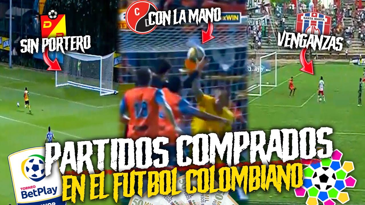 🔥TOP 5 partidos ARREGLADOS en el ASCENSO COLOMBIANO😱| CAMILO MD