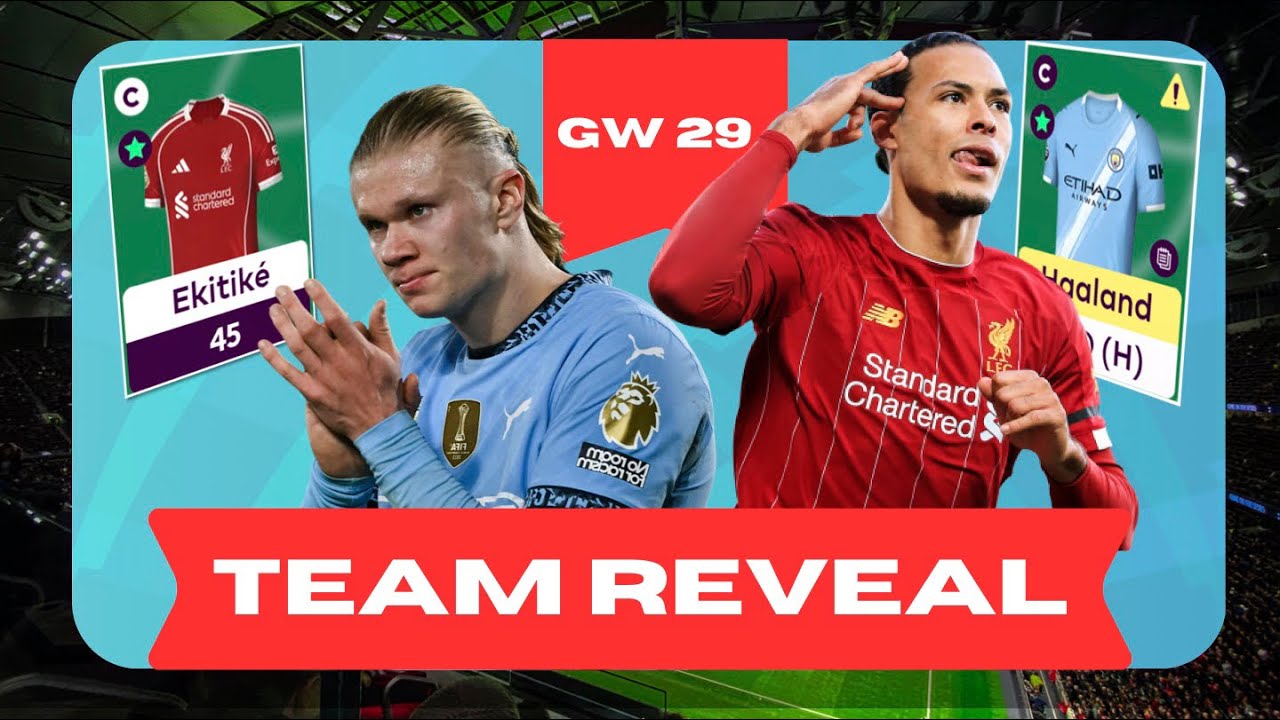 FPL GW29 TEAM SELECTION| Haaland and Rice Injured?! FantasyPremier League Tips 2025/26
