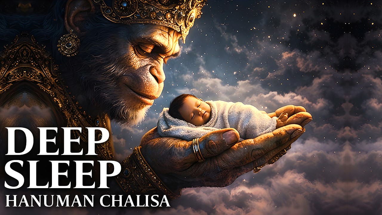 Hanuman Chalisa 21 Times for Deep Sleep & Protection | Divine Peace All Night