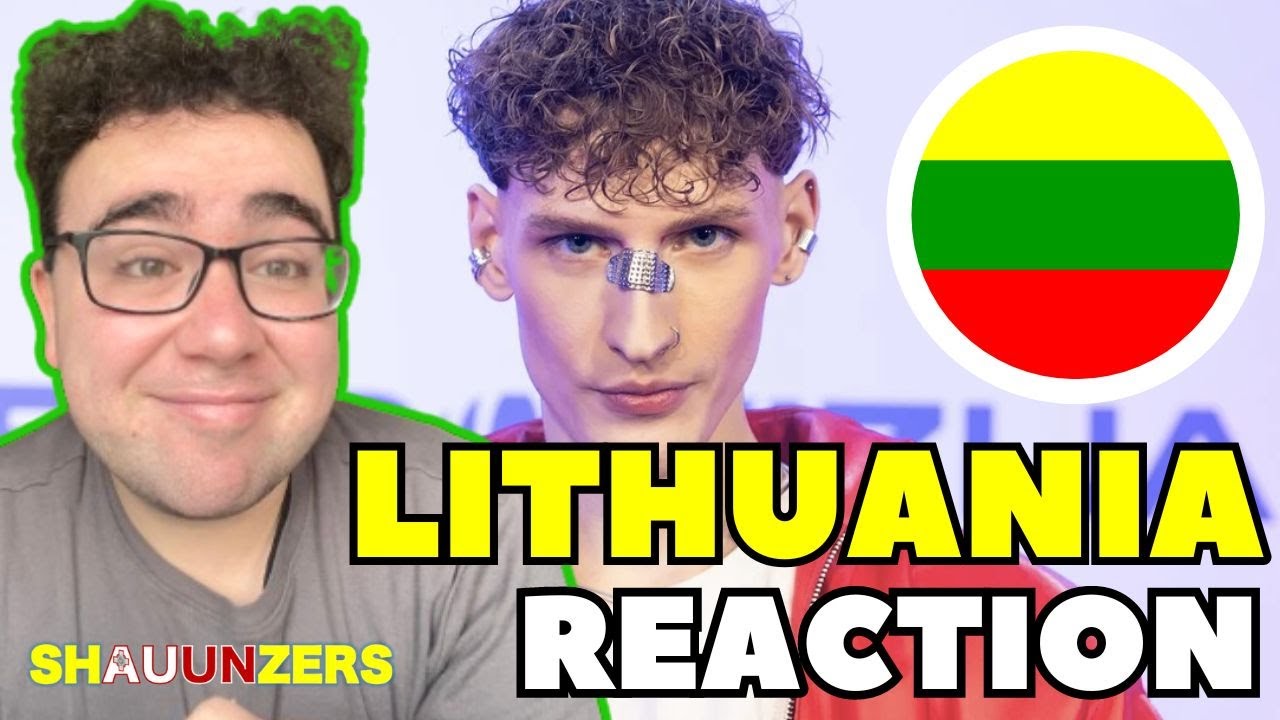 REACTION LITHUANIA 🇱🇹 | Silvester Belt 'LUKTELK' | Eurovision Song Contest 2024 | SHAUUNZERS