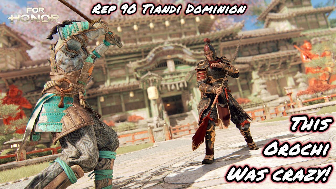 Случайный Орочи с мозгами?! (Репутация 90, Доминион Тианди) | For Honor