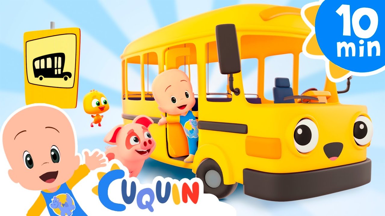 Get on the hungry bus! | Singing and Learning with Cuquin