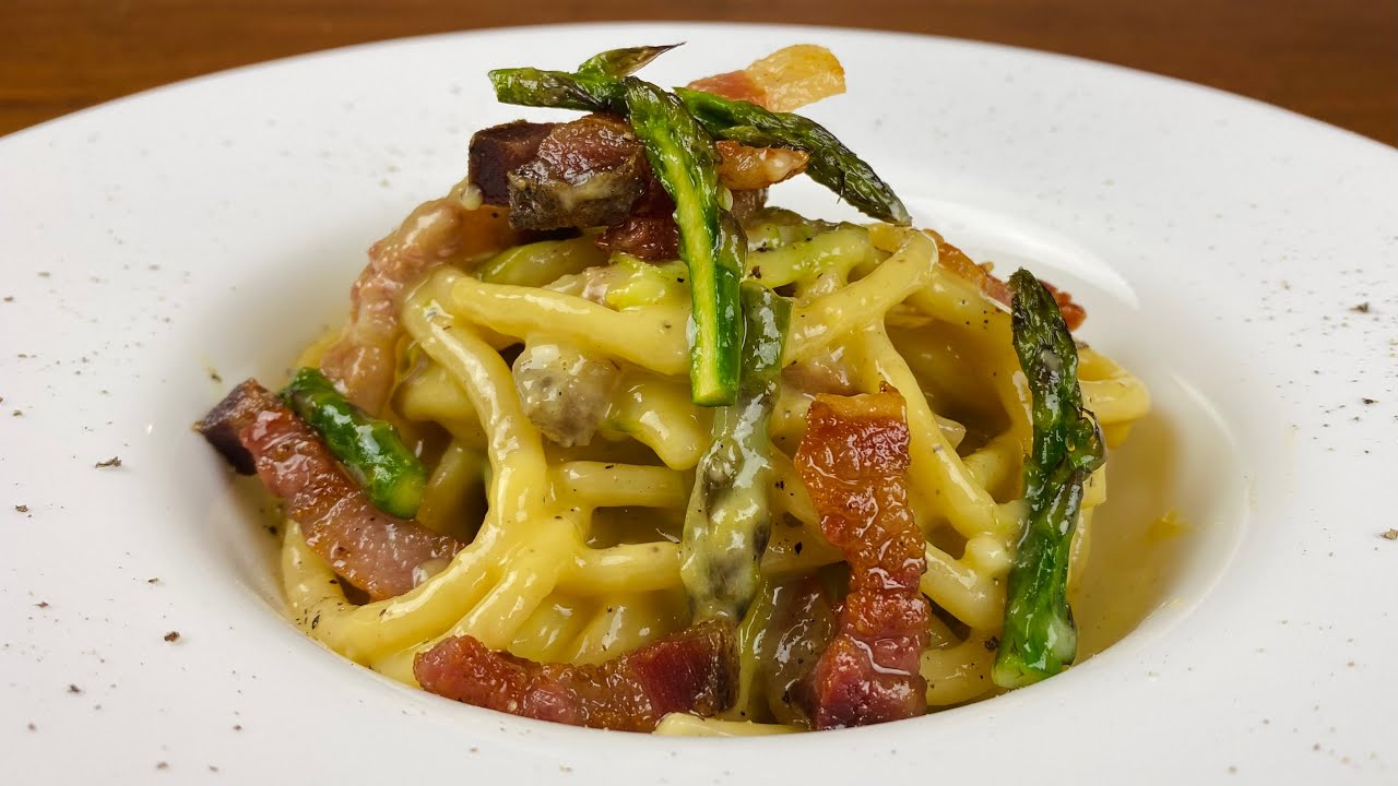 CARBONARA di ASPARAGI