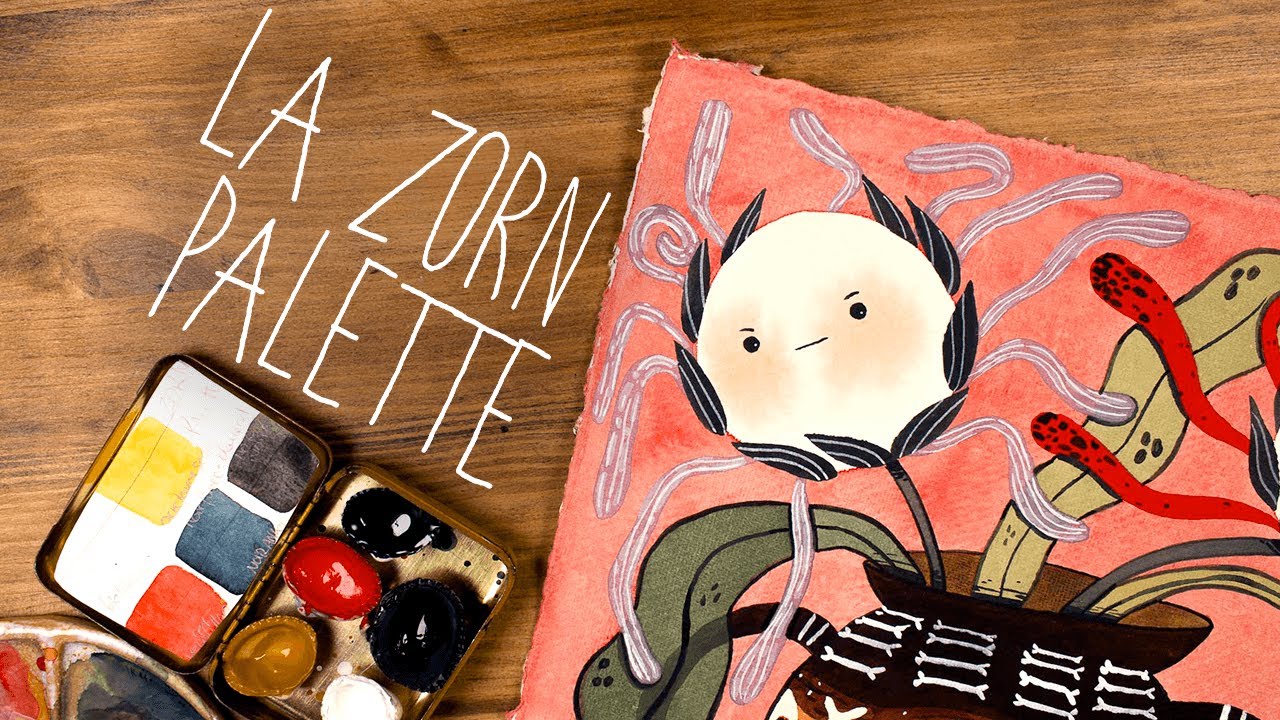 J'ai hacké la ZORN Palette avec mon aquarelle !