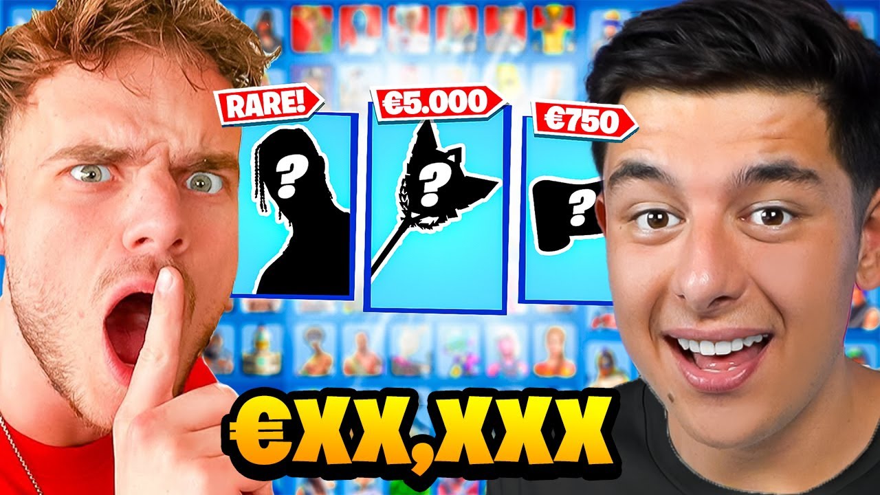 Ik EXPOSE JordyStorm zijn Fortnite Locker!