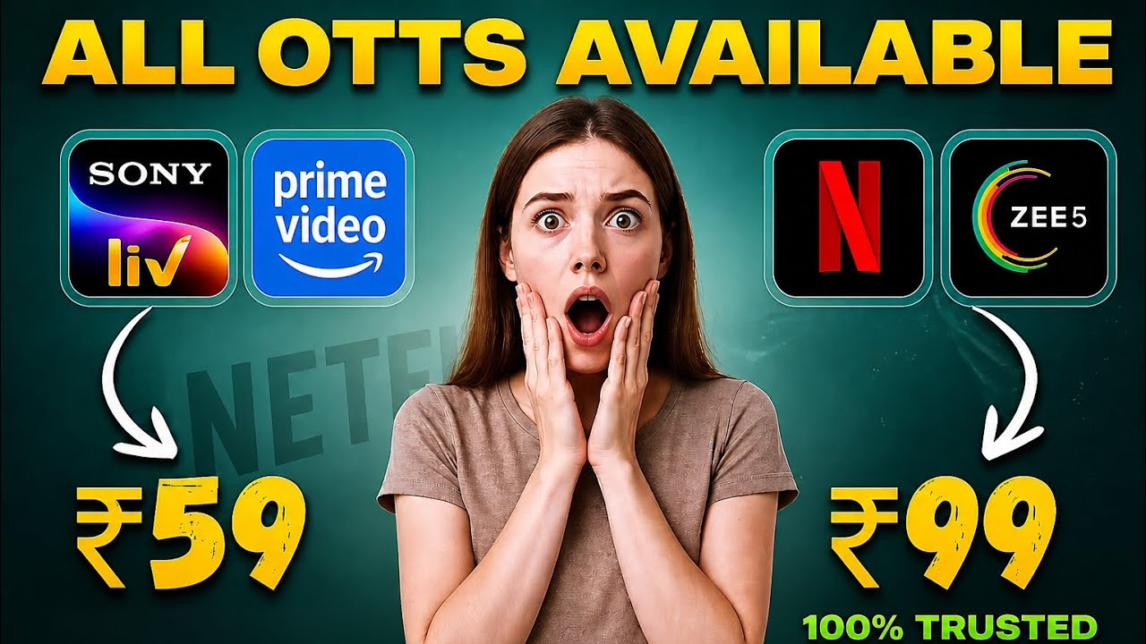 How to Get Cheap OTT Subscription India 2026 | Netflix Prime Hotstar Low Price